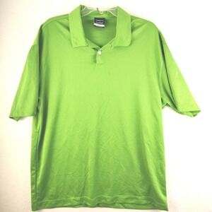 Nike Golf Mens Dri-Fit Extra Large Golfer Polo Shirt Green Size XL